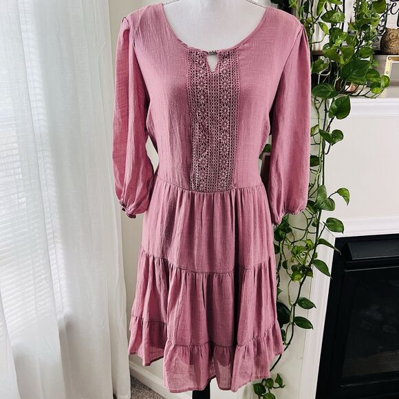NWT Lightweight, Long Sleeve Dress - Picture 1 of 10